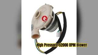 เครื่องเป่าลมไร้แปรงถ่านแรงดันสูง 220VAC สำหรับการสุ่มตัวอย่างอากาศ