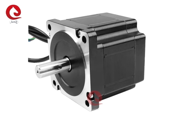 JUNQI Nema34 3 Phase Hybrid Stepper Motor 1.2degree 67mm ความยาว 2.0N.M ชิ้นส่วนเครื่อง CNC