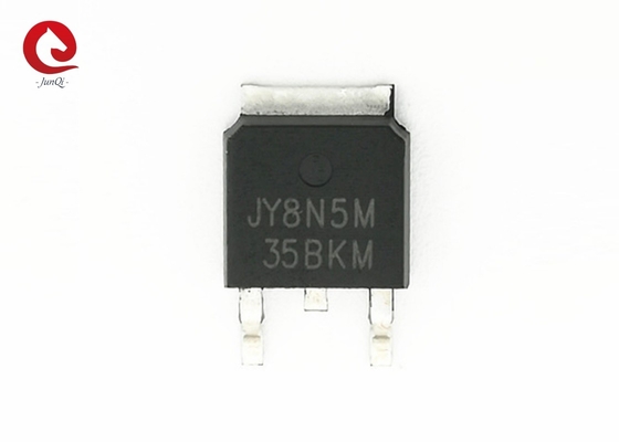 N Channel Enhancement Mode Power MOSFET JY8N5M TO252 พลังงานสูง 500V 4A ท่อผลสนาม