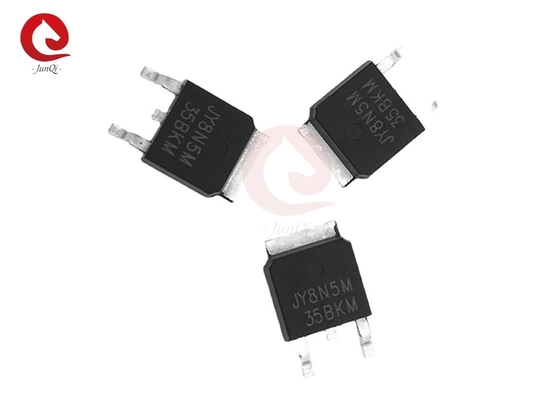 N Channel Enhancement Mode Power MOSFET JY8N5M TO252 พลังงานสูง 500V 4A ท่อผลสนาม