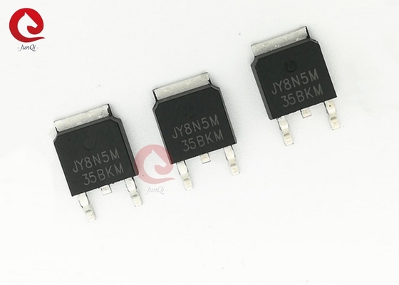 N Channel Enhancement Mode Power MOSFET JY8N5M TO252 พลังงานสูง 500V 4A ท่อผลสนาม