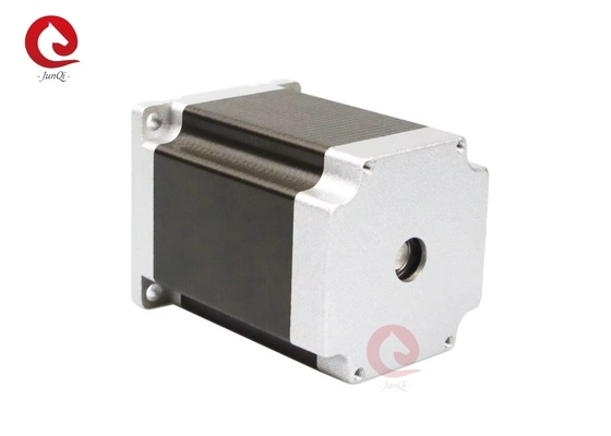 Nema34 2Phase 1.8degree 4.5N.M 80mm ความยาว ไฮบริดสเตปเปอร์มอเตอร์ 6A 8 สายสําหรับอุตสาหกรรมอัตโนมัติ