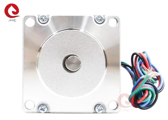 Nema34 2Phase 1.8degree 4.5N.M 80mm ความยาว ไฮบริดสเตปเปอร์มอเตอร์ 6A 8 สายสําหรับอุตสาหกรรมอัตโนมัติ
