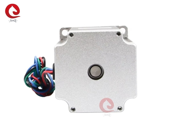 Nema34 2Phase 1.8degree 4.5N.M 80mm ความยาว ไฮบริดสเตปเปอร์มอเตอร์ 6A 8 สายสําหรับอุตสาหกรรมอัตโนมัติ