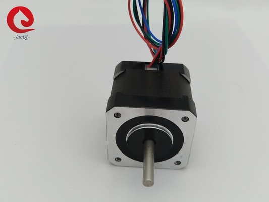 JQ42STH38-1804A 4-Lead Nema17 Stepper Motor 38mm ความยาว 1.8A 0.4Nm สําหรับเลเซอร์ CNC และเครื่องพิมพ์ 3 มิติ