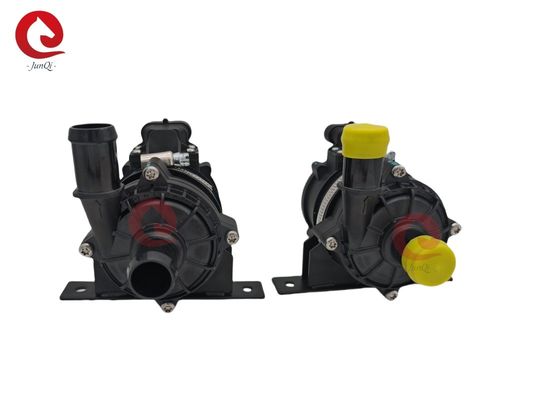JUNQI 24V Brushless 80W PWM Single Control Electric Bus Truck ปั๊มน้ําอิเล็กทรอนิกส์สําหรับรถบัสพลังงานใหม่