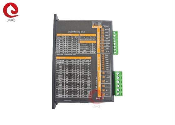 JQ6A 2Phase Stepper Motor Driver 24-80VDC 1-6A เครื่องควบคุมมอเตอร์ขั้นสําหรับ Nema17 Nema 23 Nema34