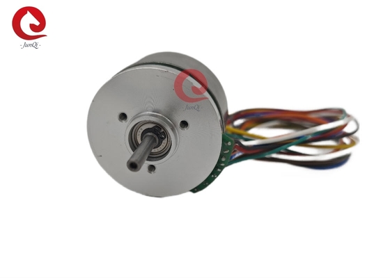 JUNQI  JQ45BLW27 มอเตอร์ BLDC โรเตอร์แบน 24V 4840rpm แรงบิด 130mN.m