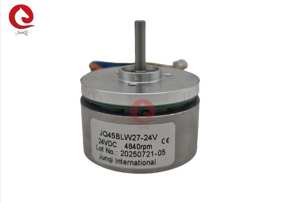 JQ45BLW27 24V 4840rpm 130mN.m Out Rotor Brushless DC Motor สําหรับอุปกรณ์การแพทย์