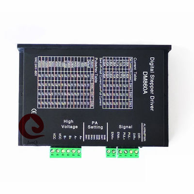 NEMA34 Stepper Motor Controller DM860A 36VDC 110VDC 7.2A สำหรับเครื่อง CNC