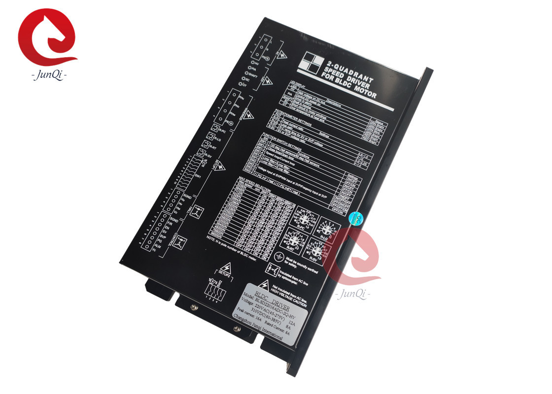 แรงดันสูง 220VAC สูงสุด 16A 2400W มอเตอร์ไร้แปรง 3 เฟสพร้อมเซ็นเซอร์ฮอลล์