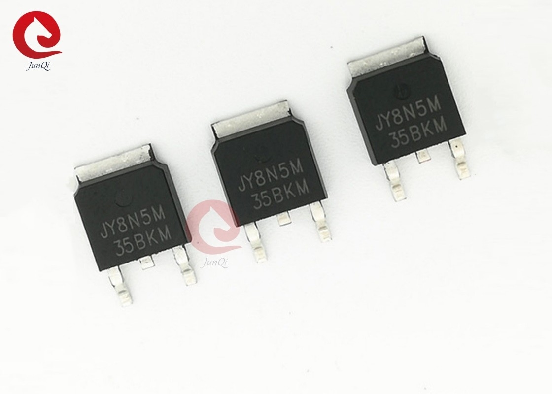N Channel Enhancement Mode Power MOSFET JY8N5M TO252 พลังงานสูง 500V 4A ท่อผลสนาม