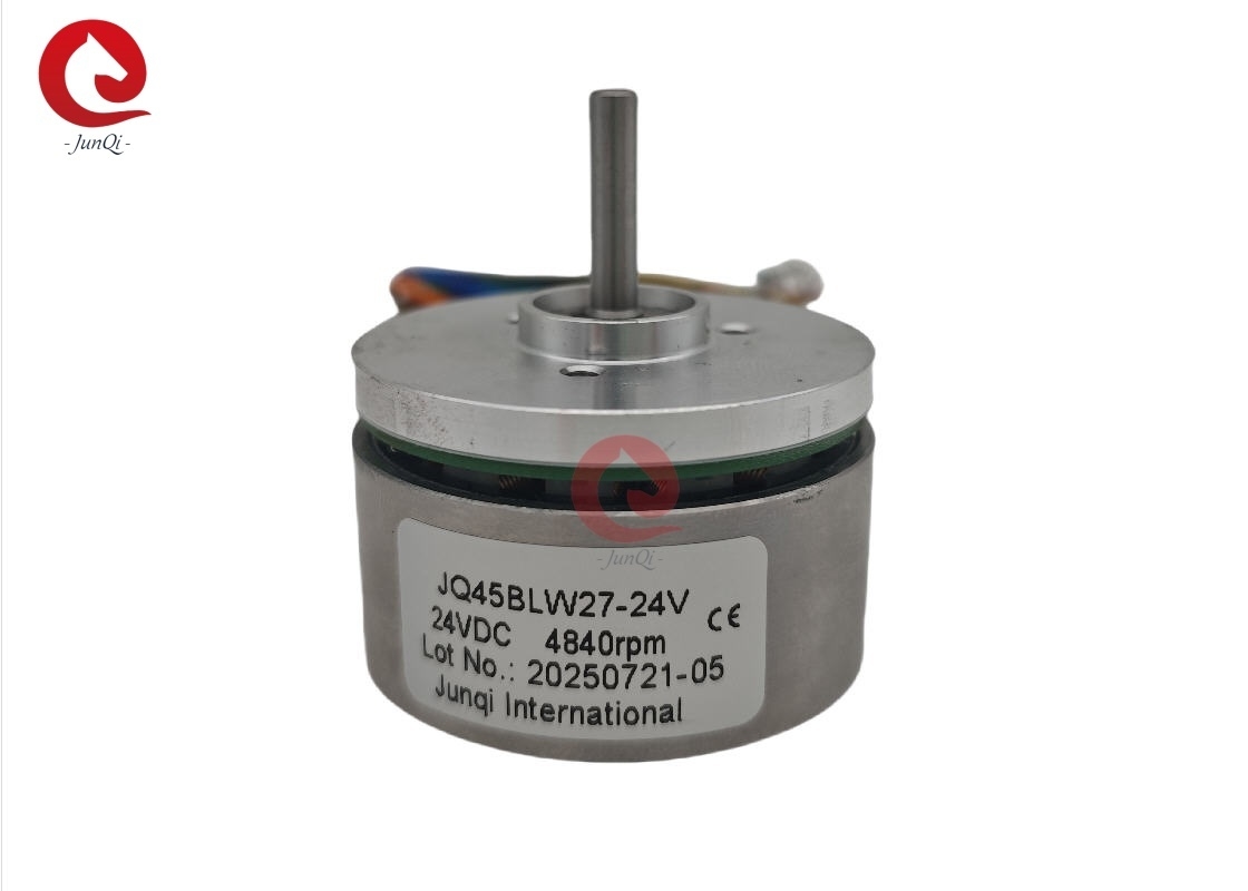 JQ45BLW27 24V 4840rpm 130mN.m Out Rotor Brushless DC Motor สําหรับอุปกรณ์การแพทย์