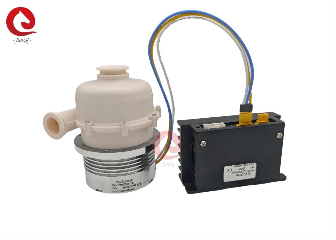 OWB7095-24V 23kPa พัดลมอากาศขนาดเล็ก 24VDC เครื่องเป่าอากาศแบบไม่มีแปรงสําหรับเครื่องหมอนอากาศ