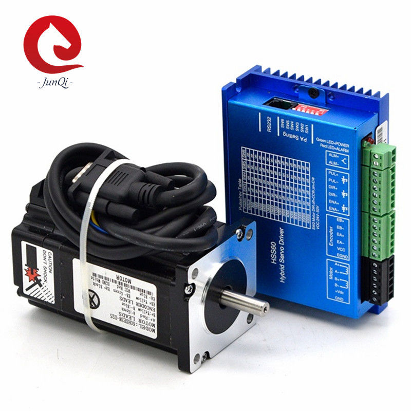 NEMA24 2 เฟส 88 มม. 5A 3N.M Stepper Motor Driver 60HSE3N-D25 HSS60