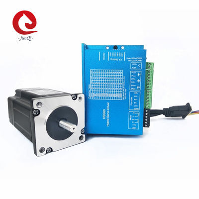 Nema24 3N.M HSS60 ตัวเข้ารหัสไดร์เวอร์เซอร์โวไฮบริดสเต็ปเปอร์มอเตอร์