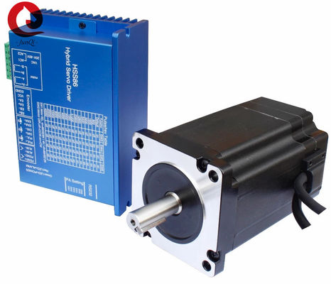 86mm Servo Stepper Motor ตัวเข้ารหัส 1000PPR 86HSE12N-BC38 HSS86 สำหรับเครื่อง CNC Lather
