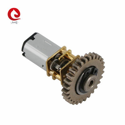 N20 3 ~ 12VDC กล่องเกียร์โลหะ 12 มม. มอเตอร์พร้อมล้อ, ตัวเข้ารหัส, รอบต่อนาทีต่ำ, แรงบิดสูงสำหรับล็อคประตู